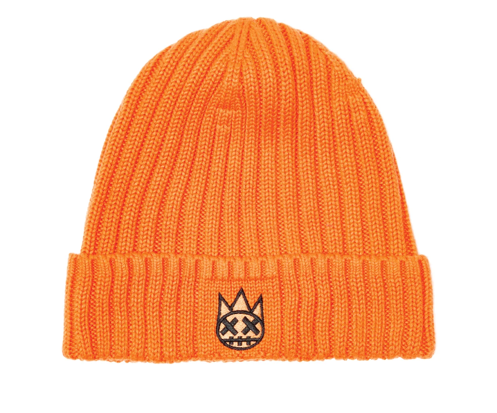 Cult Of Individuality Hat - Shimuchan Logo Knit Hat - Coral  - 624BC-CH63A