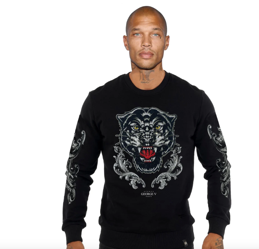 George V T-Shirt - Tiger - Black - GV-2801