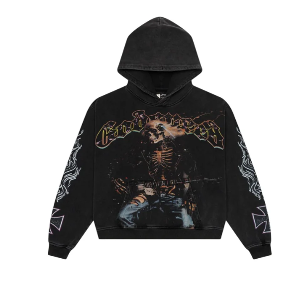 Godspeed Hoodie - Rock Dreams Hoodie - Washed Black - GSHRWB