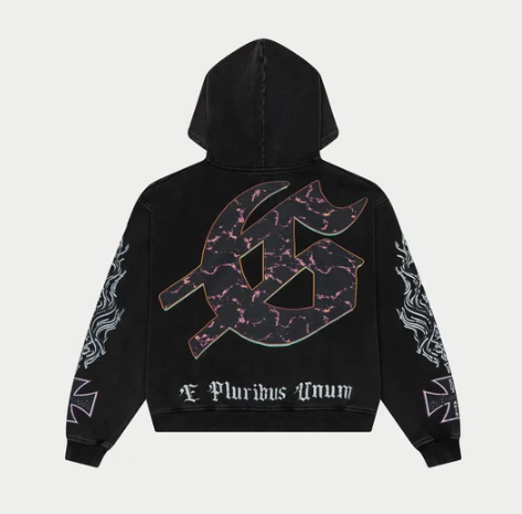 Godspeed Hoodie - Rock Dreams Hoodie - Washed Black - GSHRWB