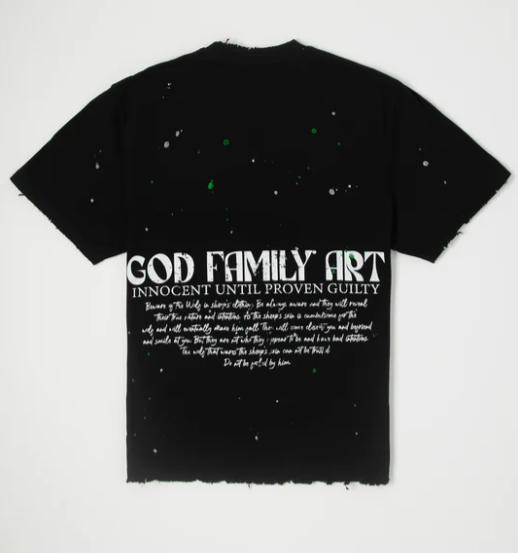 GFA Manasseh T-Shirt - Lycan SS Knit GFA - Black - 051-1306