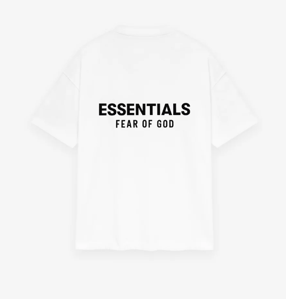 Essentials T-Shirt - Essential Tee - Bright White - FW23