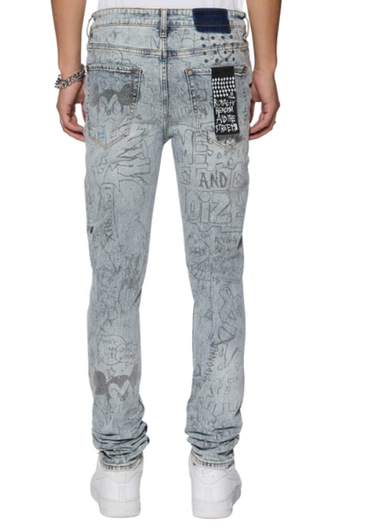 Ksubi Jeans - Van Winkle Bunker - Blue Noize - MSP25DJ021
