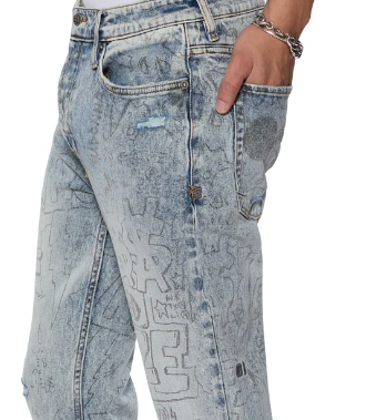 Ksubi Jeans - Van Winkle Bunker - Blue Noize - MSP25DJ021