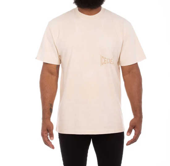 Icecream T-Shirt - Wrestle SS Knit - Fog - 451-2302