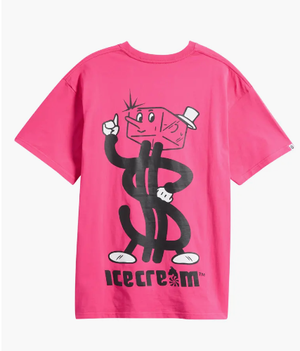 Icecream T-Shirt - My Friends Call Me Cash - Beetroot Purple - 451-2208