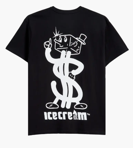 Icecream T-Shirt - My Friends Call Me Cash - BLack - 451-2208