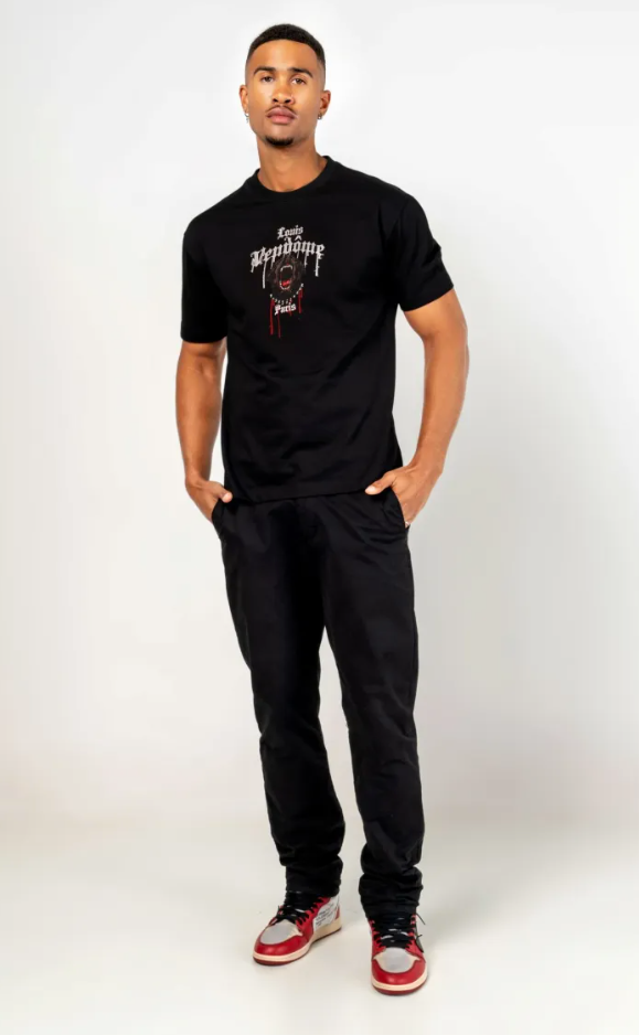 Louis Vendome T-Shirt - Security - Black - LV-73