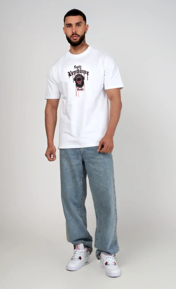 Louis Vendome T-Shirt - Security - White - LV-73