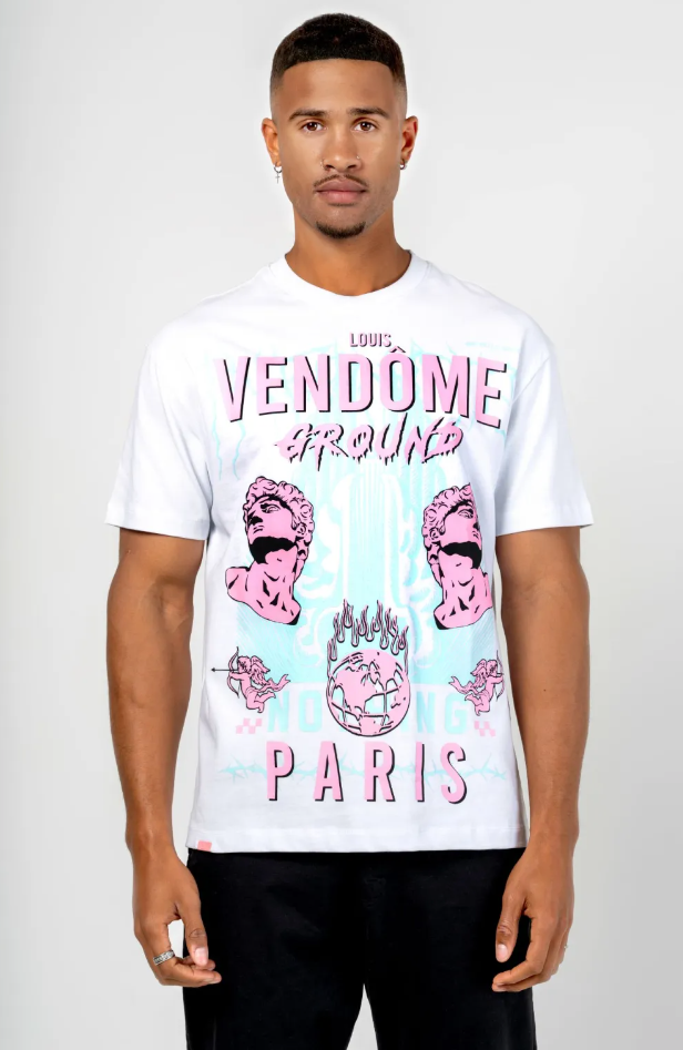 Louis Vendome T-Shirt - Ground - White - LV-64