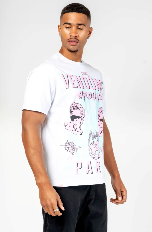 Louis Vendome T-Shirt - Ground - White - LV-64