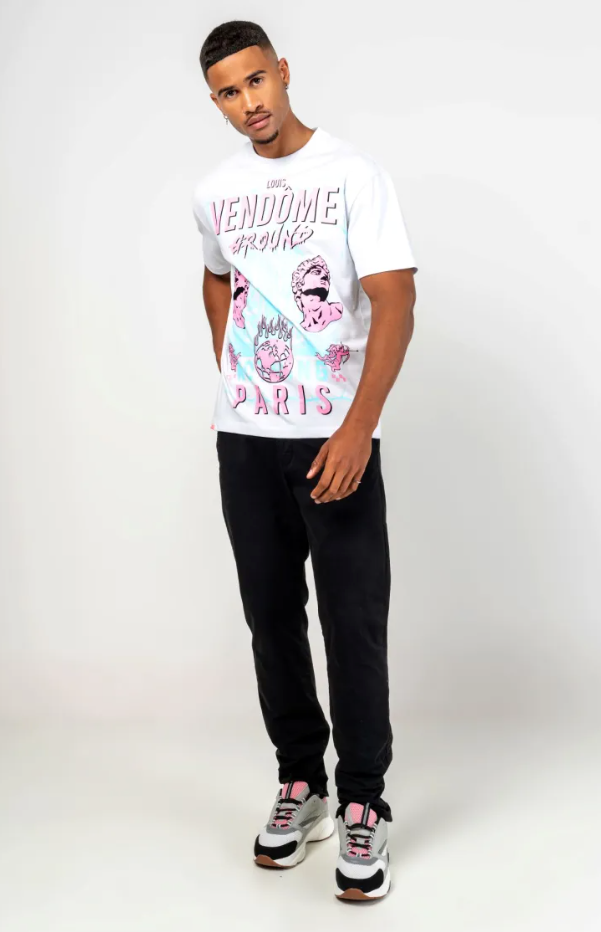 Louis Vendome T-Shirt - Ground - White - LV-64
