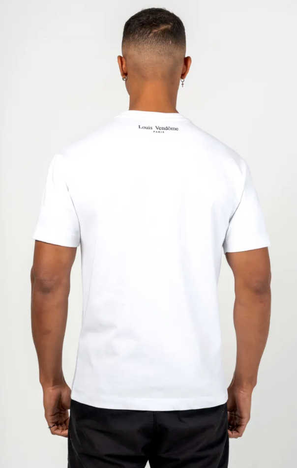 Louis Vendome T-Shirt - We Don't Play - White - LV-75