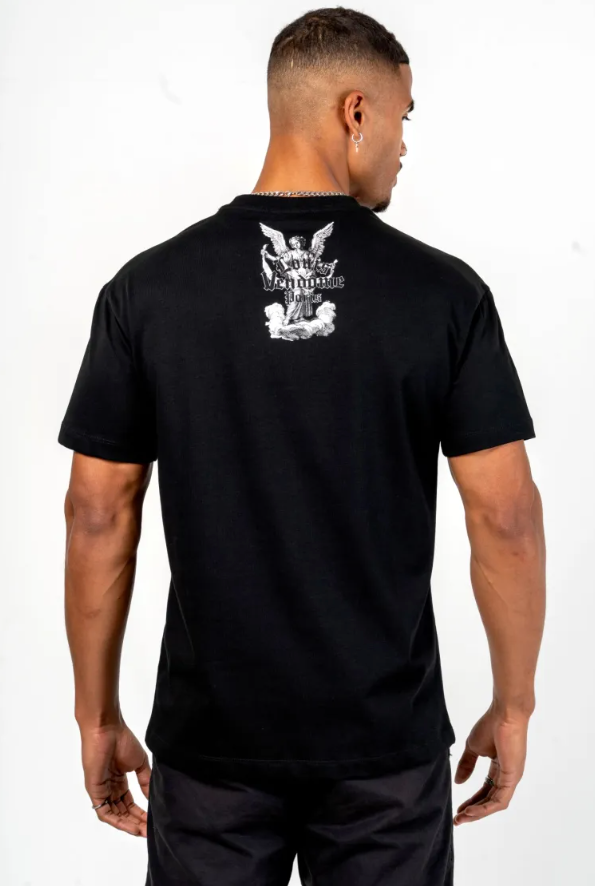 Louis Vendome T-Shirt - Angel - Black - LV-68