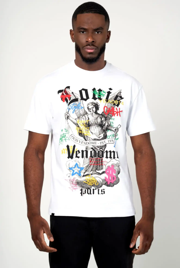 Louis Vendome T-Shirt - Angel - White - LV-68