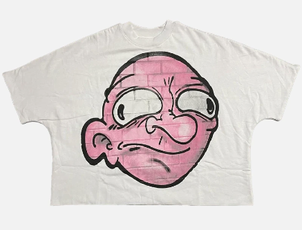 Billionaire Studio T-Shirt - Wimpy Kid Tee - White\Pink - BSTWTP