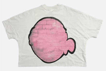 Billionaire Studio T-Shirt - Wimpy Kid Tee - White\Pink - BSTWTP
