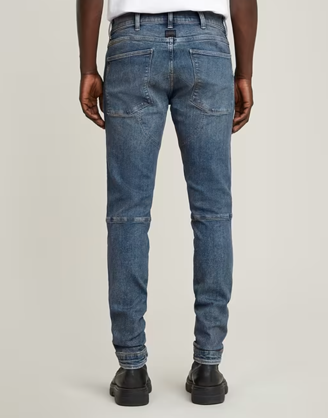 G-Star Jeans - 5620 3D Zip Knee - Antique Faded Lithium Flame  - D01252