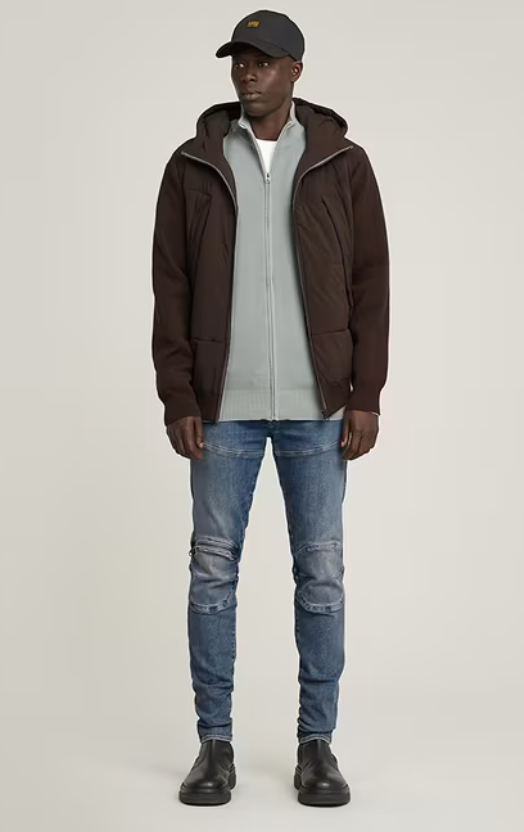 G-Star Jeans - 5620 3D Zip Knee - Antique Faded Lithium Flame  - D01252