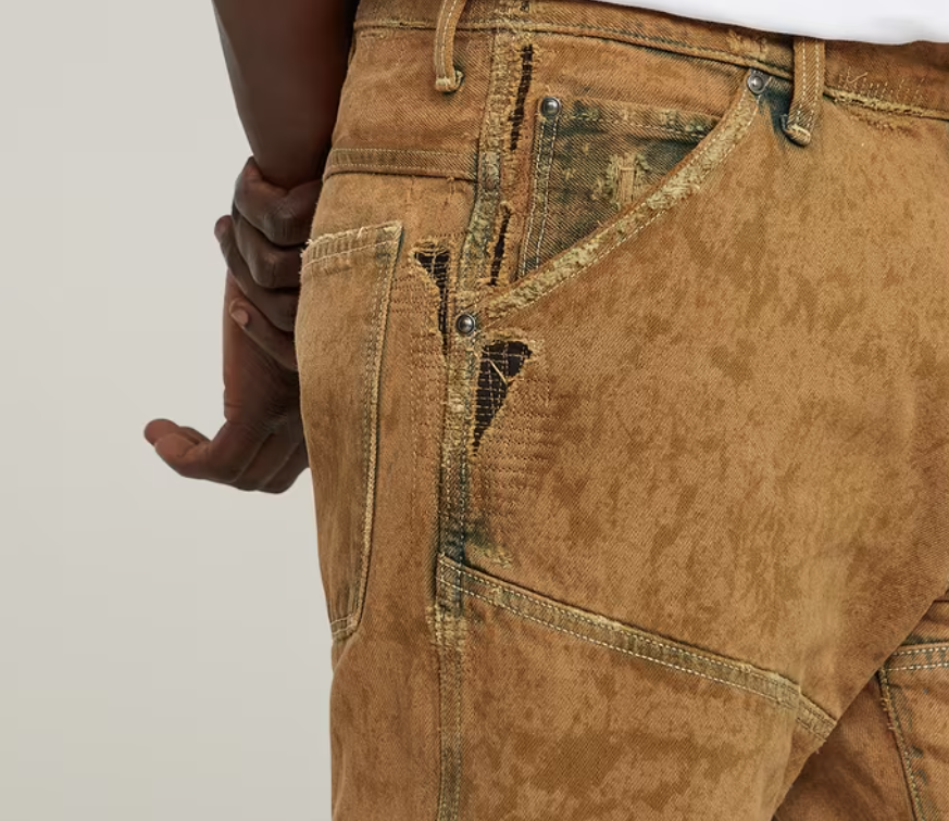 G-Star Jeans - 5620 3D Regular - Vintage Stand Stone  - D23699