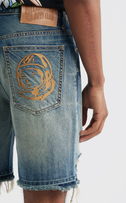 Billionaire Boys Club Shorts - BB Cadet Jean Shorts - Crater  - 851-3100