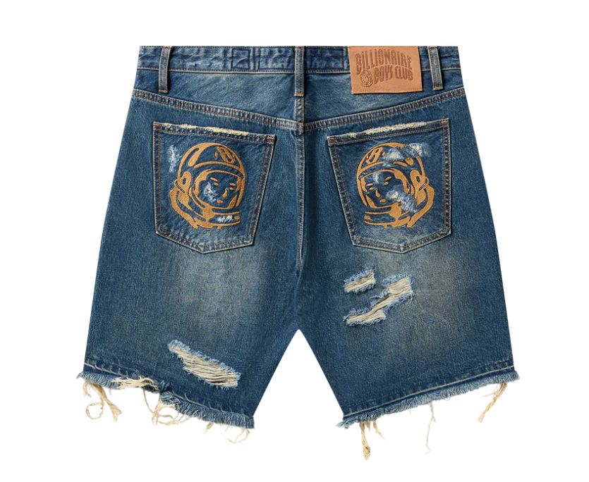 Billionaire Boys Club Shorts - BB Chronos Jean Shorts - Comet - 851-3102