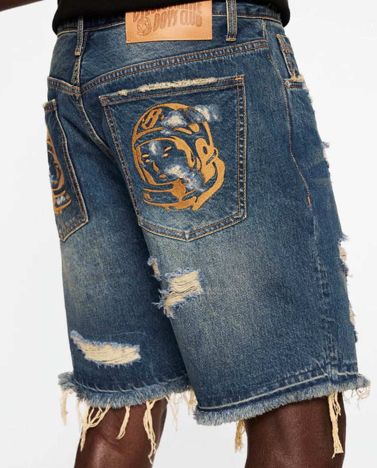 Billionaire Boys Club Shorts - BB Chronos Jean Shorts - Comet - 851-3102