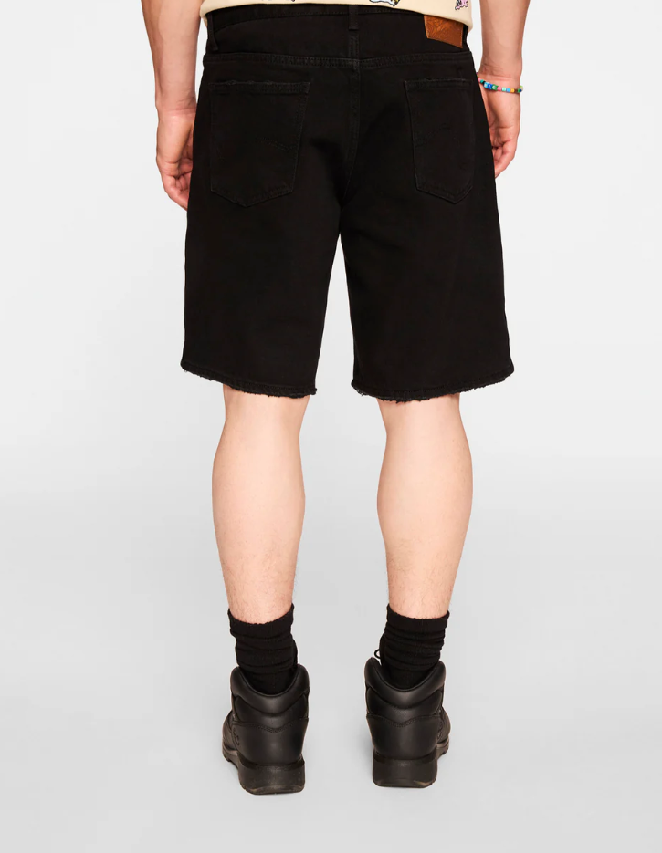 Icecream Shorts - Black Dog Jean Shorts - Black Caramel - 451-3100