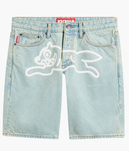 Icecream Shorts - Blue Dog Jean Shorts -Blueberry Haze - 451-3101