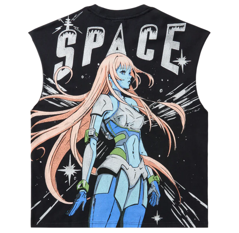 Billionaire Boys Club T-Shirt - BB Space SL Knit - Black - 851-3312