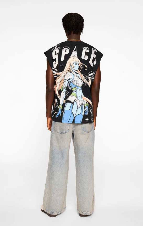 Billionaire Boys Club T-Shirt - BB Space SL Knit - Black - 851-3312