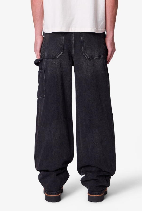 MNML Jeans - Double Western Jewel Denim - Washed Black - V734-M2024-D275