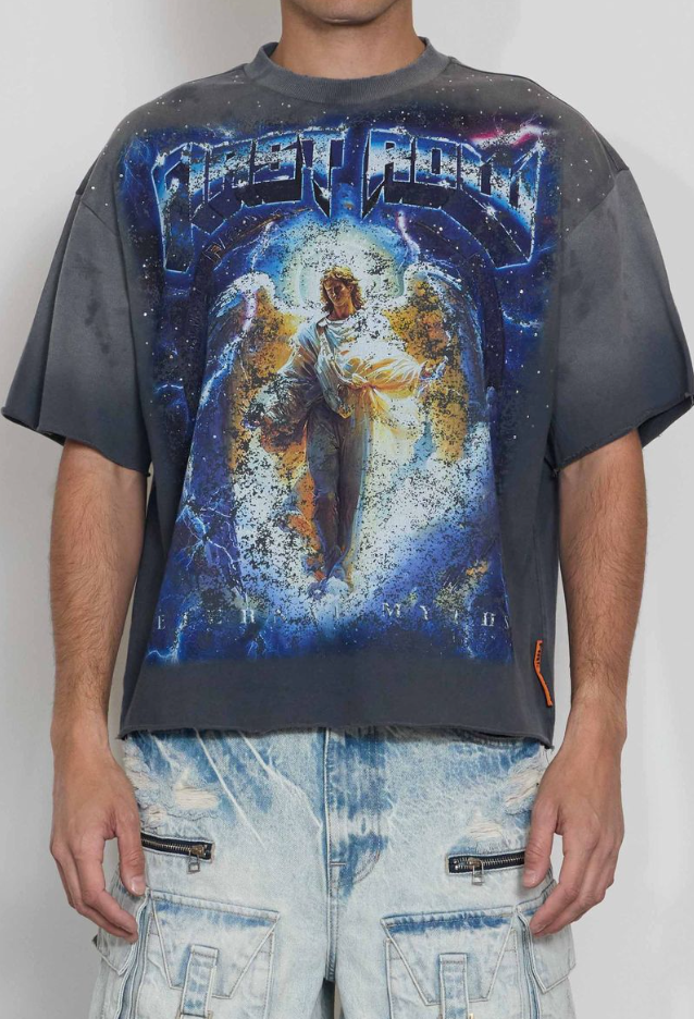 First Row T-Shirt - Eternal Myths Wrath Of Zeus - Dark Grey - FRM3013A