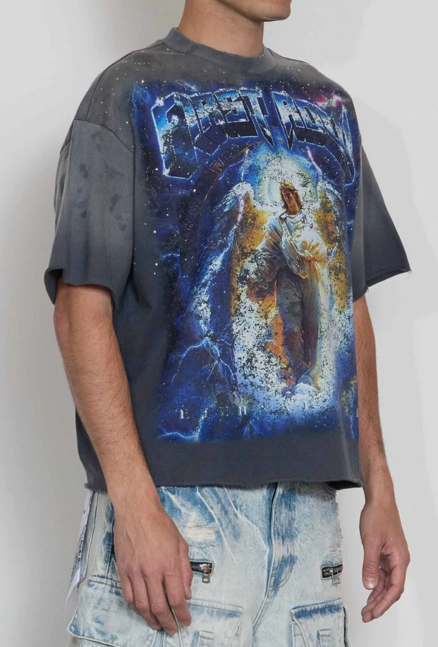 First Row T-Shirt - Eternal Myths Wrath Of Zeus - Dark Grey - FRM3013A