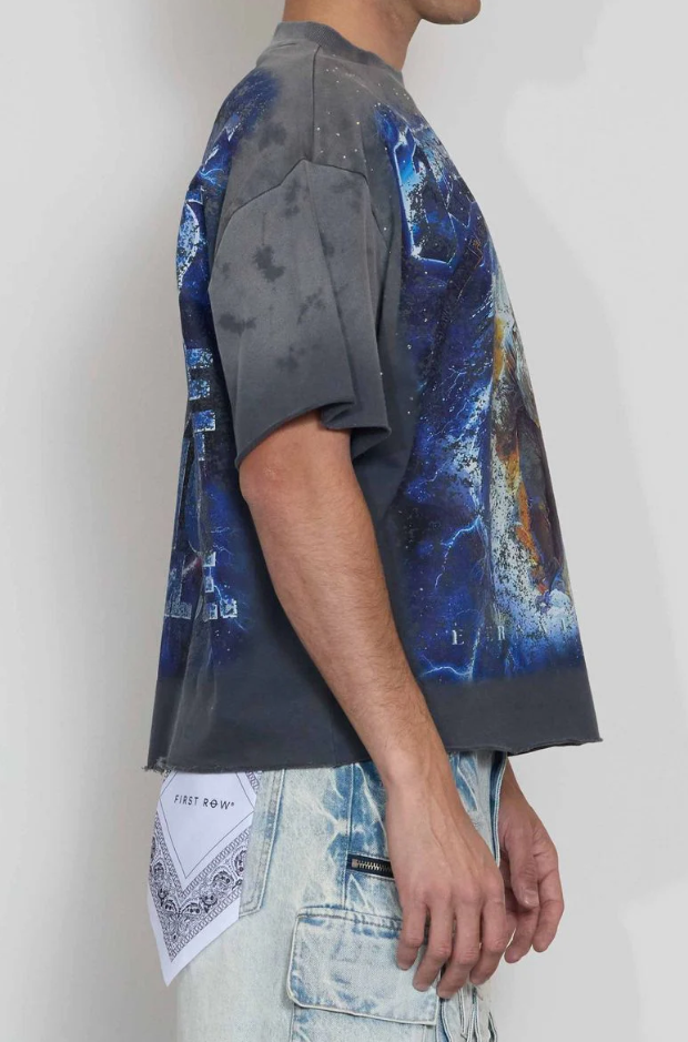 First Row T-Shirt - Eternal Myths Wrath Of Zeus - Dark Grey - FRM3013A