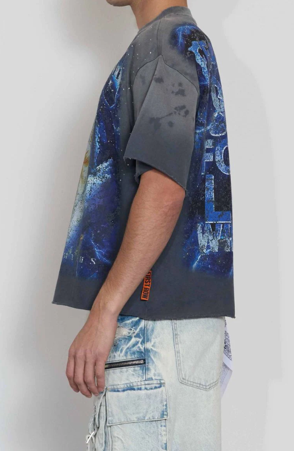 First Row T-Shirt - Eternal Myths Wrath Of Zeus - Dark Grey - FRM3013A