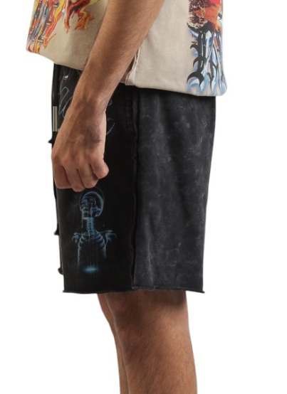 First Row Shorts - Lost Paradise Shorts - Black - FRB2575A