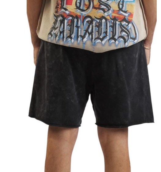 First Row Shorts - Lost Paradise Shorts - Black - FRB2575A