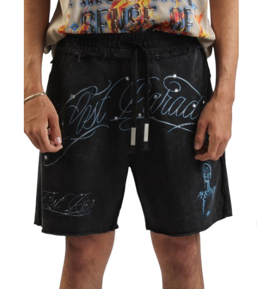 First Row Shorts - Lost Paradise Shorts - Black - FRB2575A