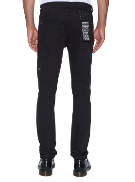 Ksubi Jeans - Van Winkle - Jasper Black Arch - MPF25DJ004