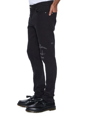 Ksubi Jeans - Van Winkle - Jasper Black Arch - MPF25DJ004