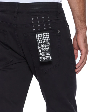 Ksubi Jeans - Van Winkle - Jasper Black Arch - MPF25DJ004
