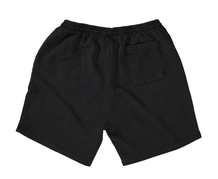 Evil Vice Short Set - Thread Flame Skull - Black - EVSSTB1