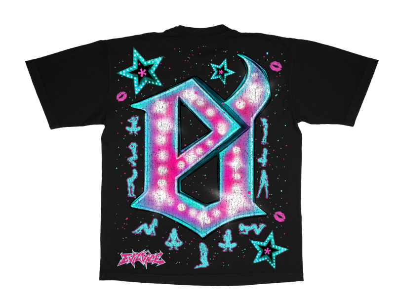 Evil Vice Short Set - Members Club - Black - EVSSMCB3