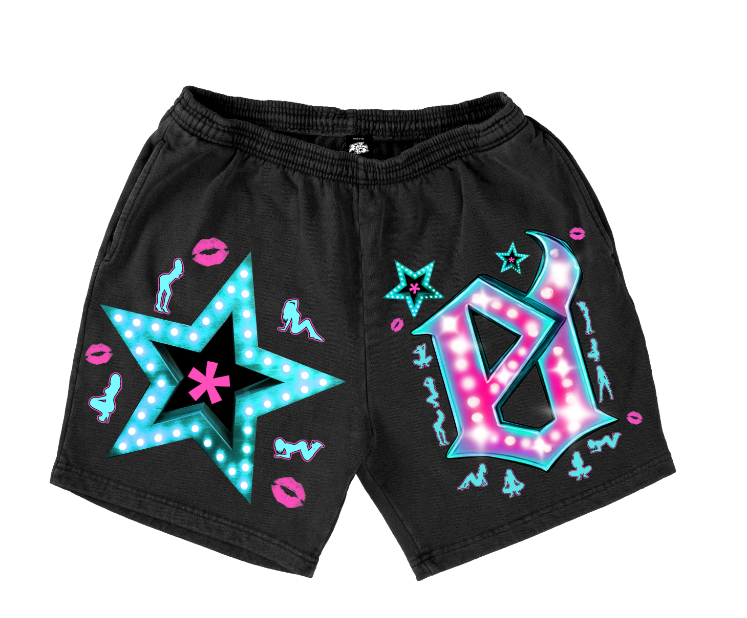 Evil Vice Short Set - Members Club - Black - EVSSMCB3