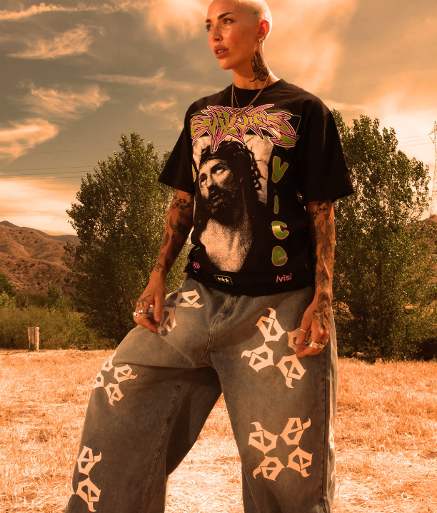 Evil Vice T-Shirt - Evil Glory - Black - EVTSEGB5