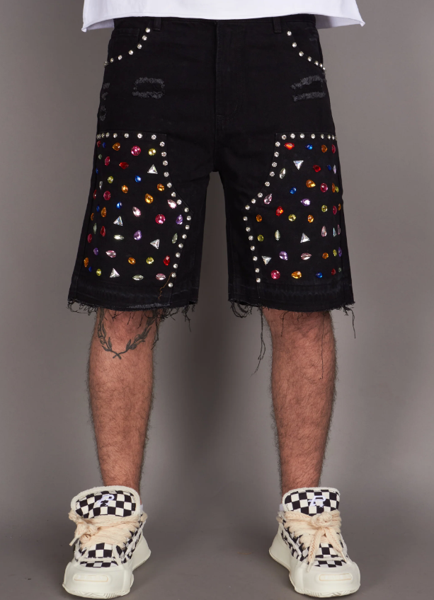 Politics Shorts - Leo - Jet Black - 500