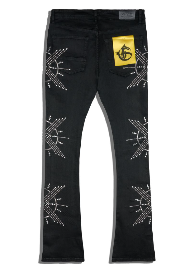 GFTD LA Jeans - Khaled Denim - Black - GFTSS25