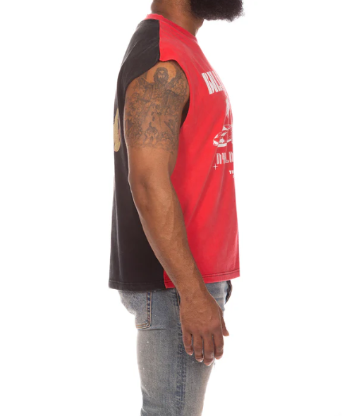 Billionaire Boys Club T-Shirt - BB Ride SS Knit - Red - 851-4308