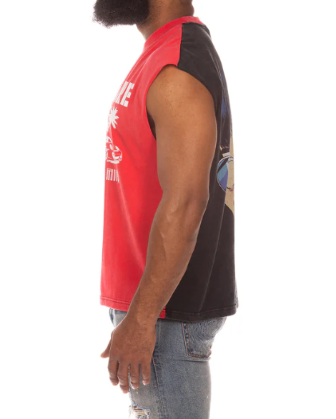 Billionaire Boys Club T-Shirt - BB Ride SS Knit - Red - 851-4308